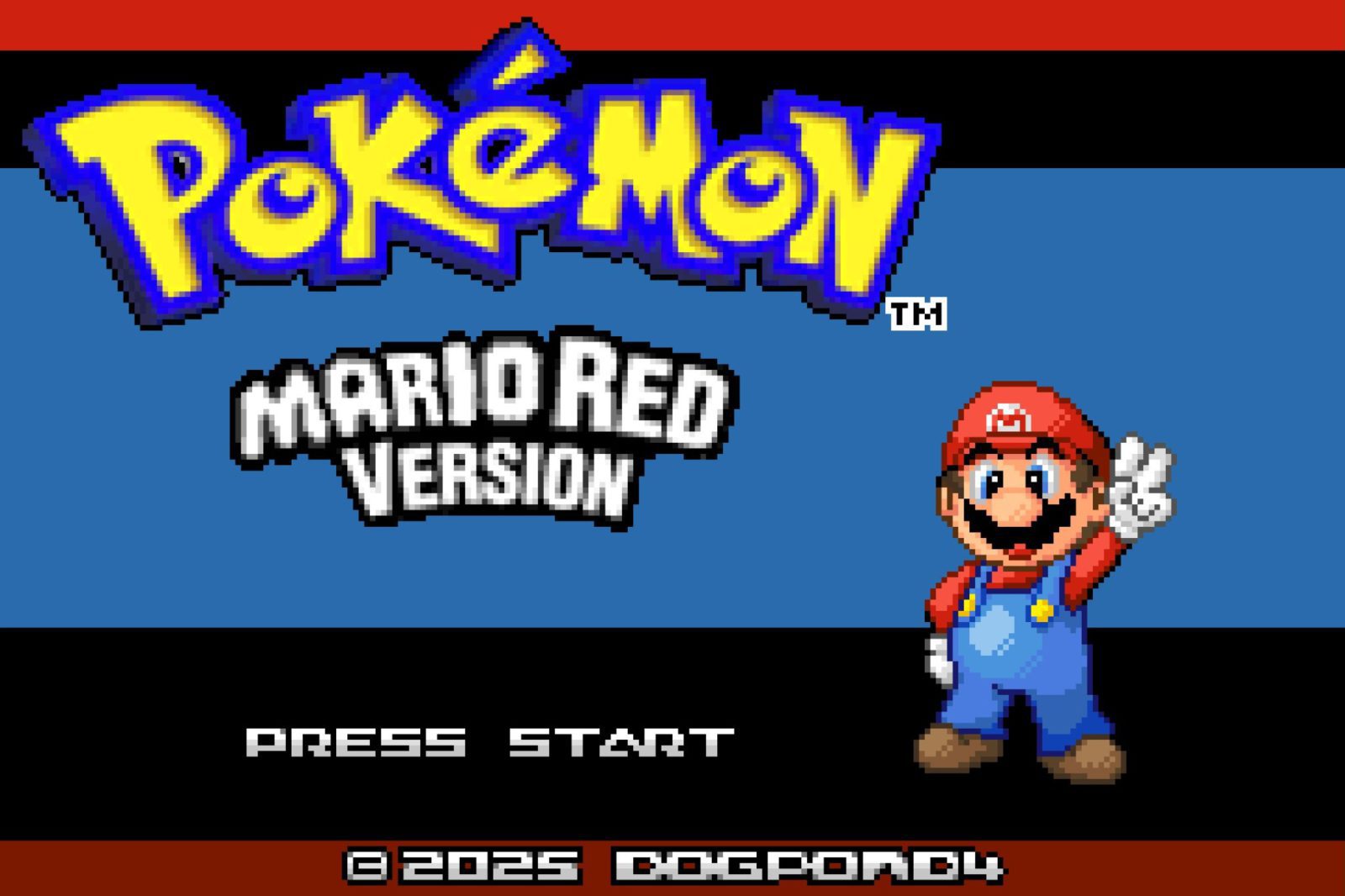 Pokemon Mario Red